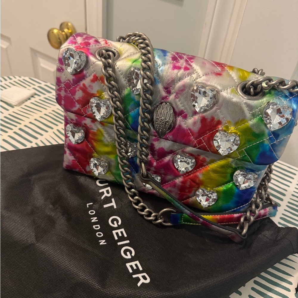 Kurt Geiger Multicolor Tie-Dye Bag